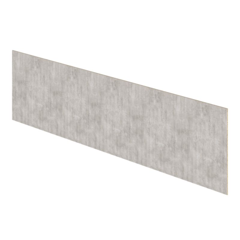Laminat bagpanel 60 x 240 cm i lys stenfinish