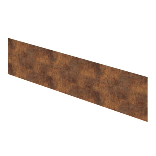 Laminat bagpanel 60 x 300 cm i rustfarvet