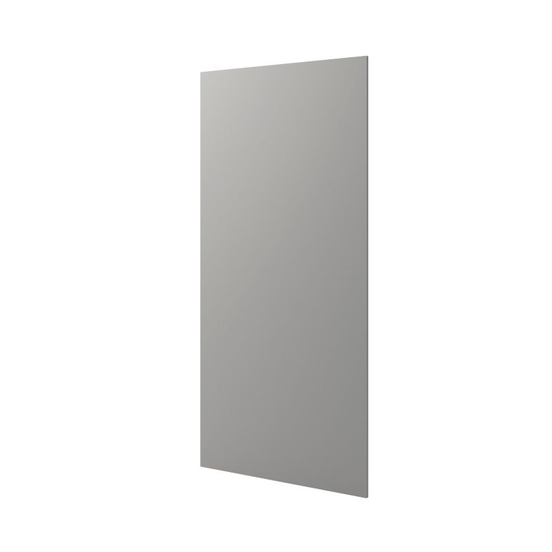 Bagpanel til køkkenø GoodHome Alisma 89 x 200 cm grå højglans