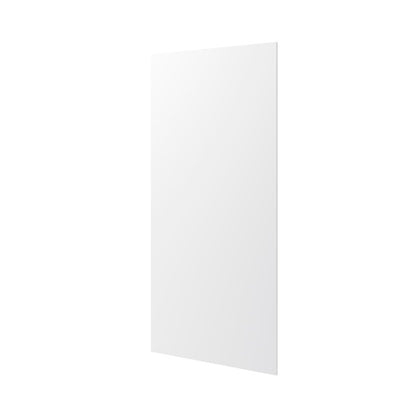 Bagpanel til køkkenø GoodHome Alpinia 89 x 200 cm mat hvid