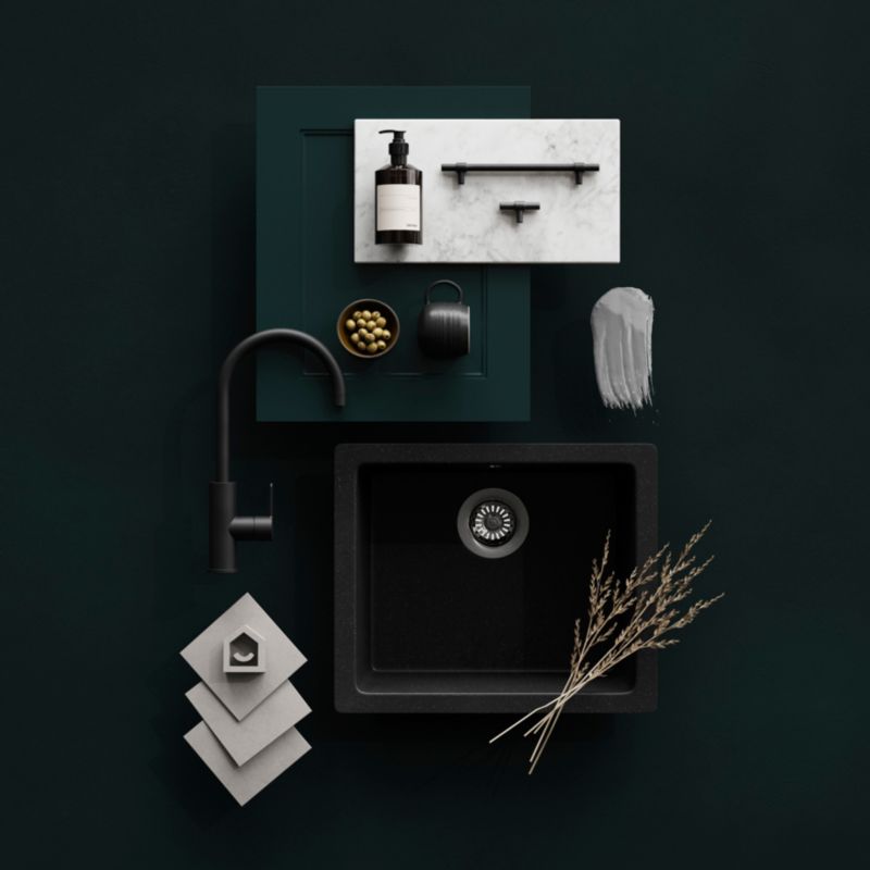 Bagpanel til køkkenø GoodHome Artemisia 89 x 200 cm classic grøn