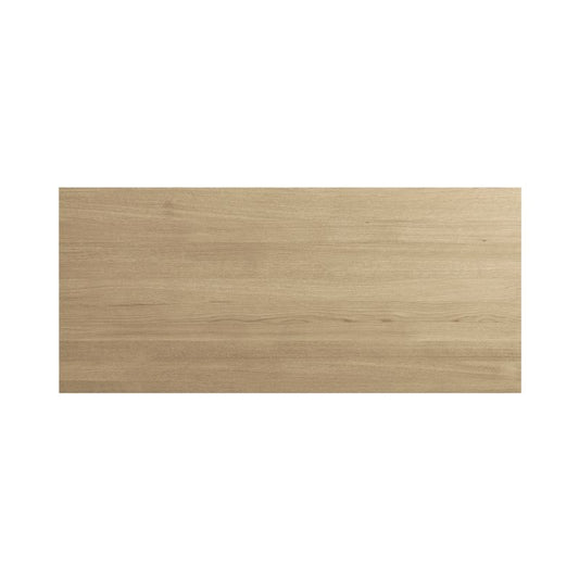 Bagpanel til køkkenø GoodHome Chia 89 x 200 cm lys eg