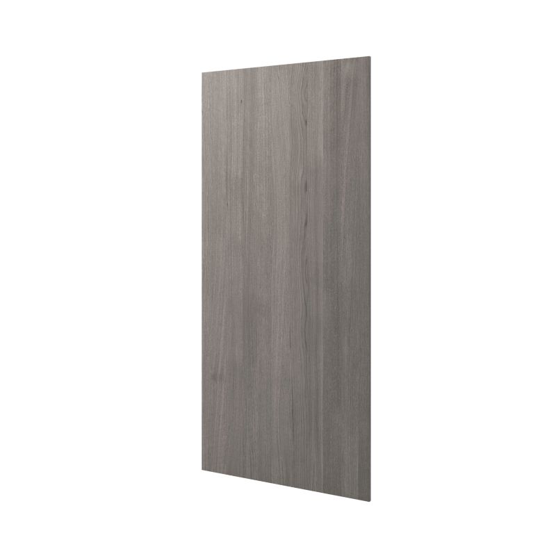 Bagpanel til køkkenø GoodHome Chia 89 x 200 cm i grå eg