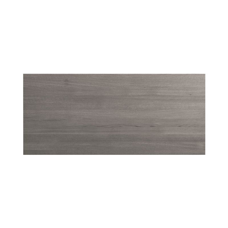 Bagpanel til køkkenø GoodHome Chia 89 x 200 cm i grå eg