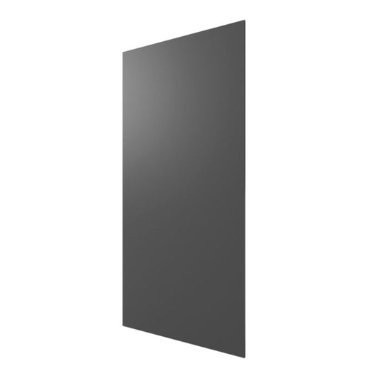 GoodHome Stevia bagpanel til køkkenø 89 x 200 cm mat antracit