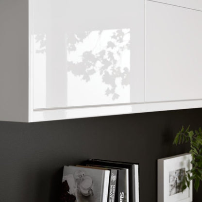 Bagpanel til køkkenø GoodHome Stevia 89 x 200 cm i cremet blank finish