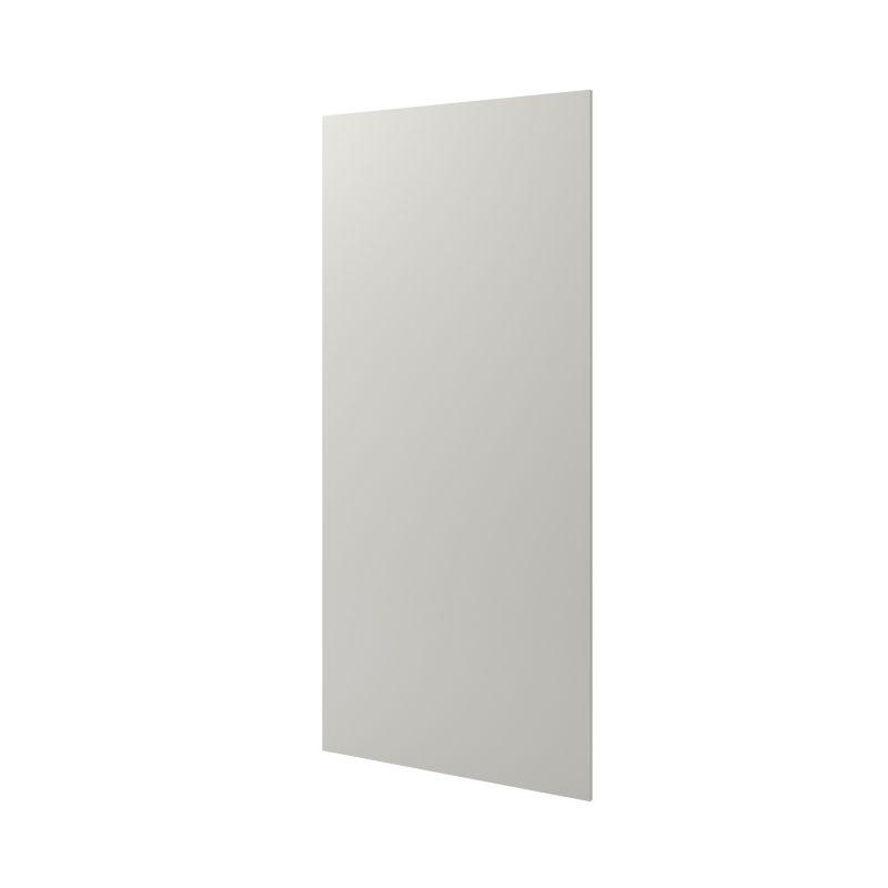 GoodHome Stevia bagpanel til køkkenø 89 x 200 cm mat grå