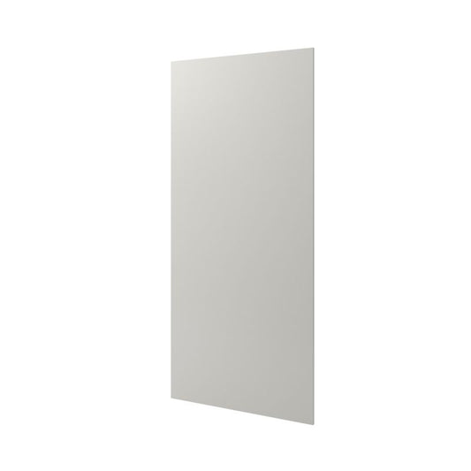 GoodHome Stevia bagpanel til køkkenø 89 x 200 cm mat grå