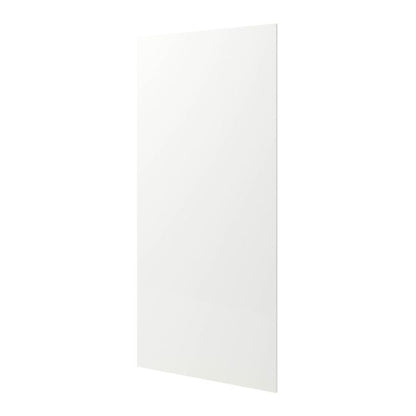Bagpanel til køkkenø GoodHome Stevia / Garcinia 89 x 200 cm hvid højglans