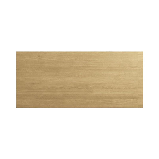 Bagpanel til køkkenø GoodHome Verbena 89 x 200 cm i naturlig egetræ