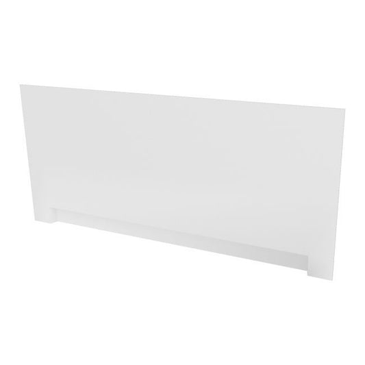 Rektangulært badekarpanel 140 cm