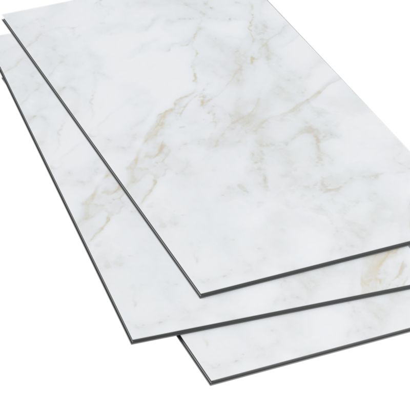 Vinylgulv Italo Ceramin Hvid Marmor 2,4 m²