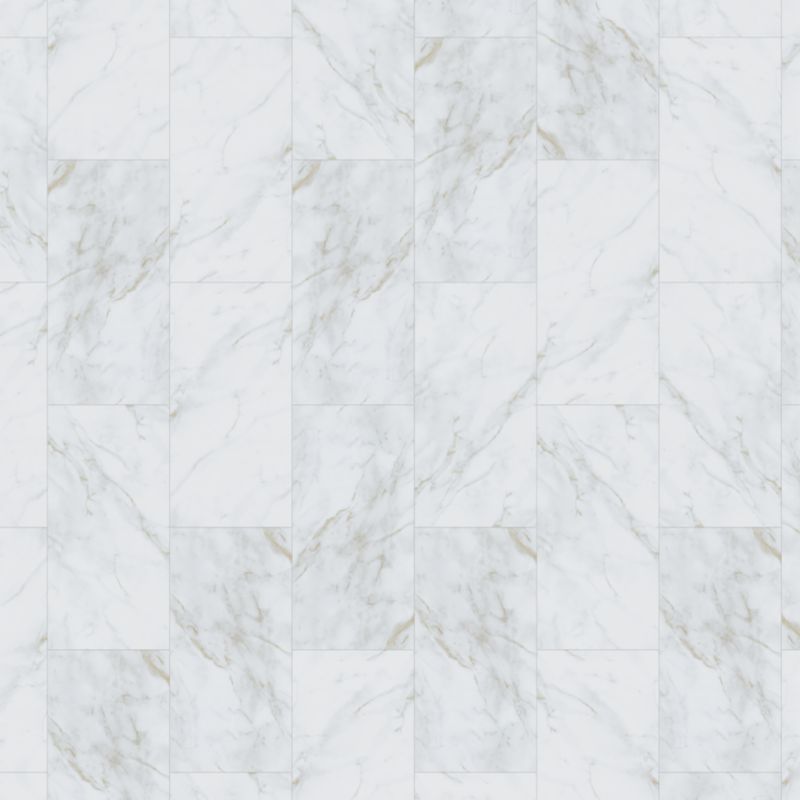Vinylgulv Italo Ceramin Hvid Marmor 2,4 m²