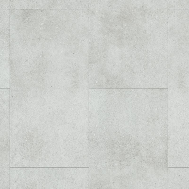Vinylgulv SPC Hvid Beton 2,4 m²