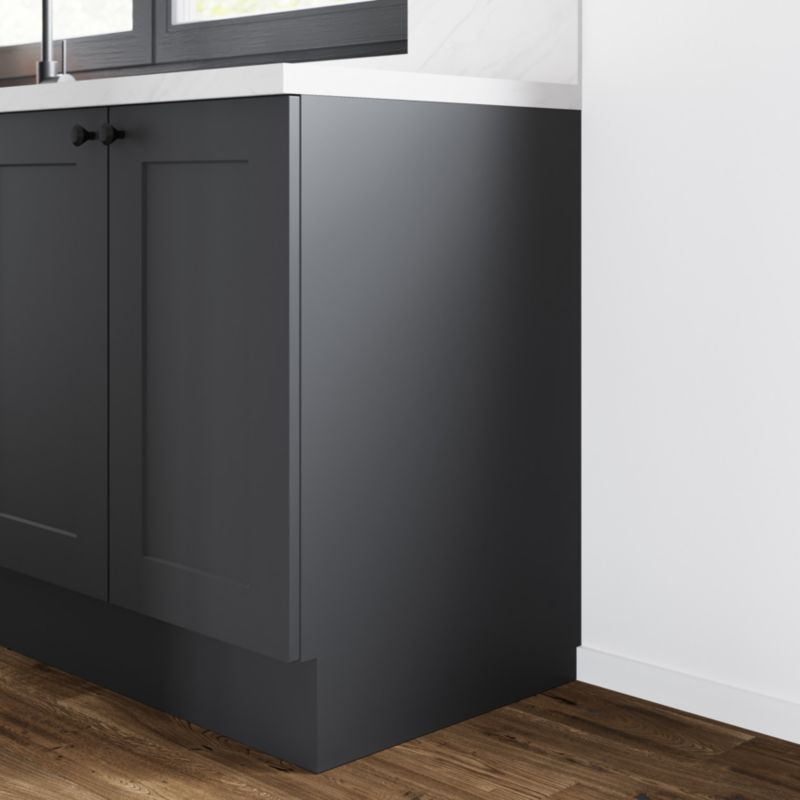 Udskiftningpanel til underskab GoodHome Artemisia 57 x 72 cm grafit mat højre