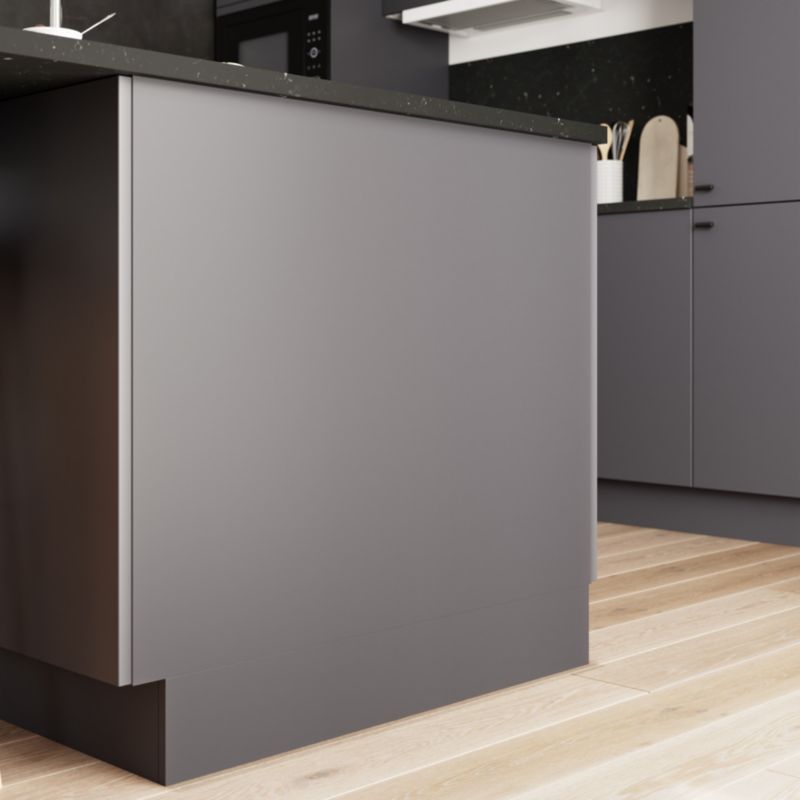 Udskiftningspanel til GoodHome Stevia underskab 57 x 72 cm mat antracit venstre