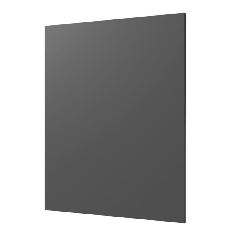 Udskiftningspanel til GoodHome Stevia underskab 57 x 72 cm mat antracit højre