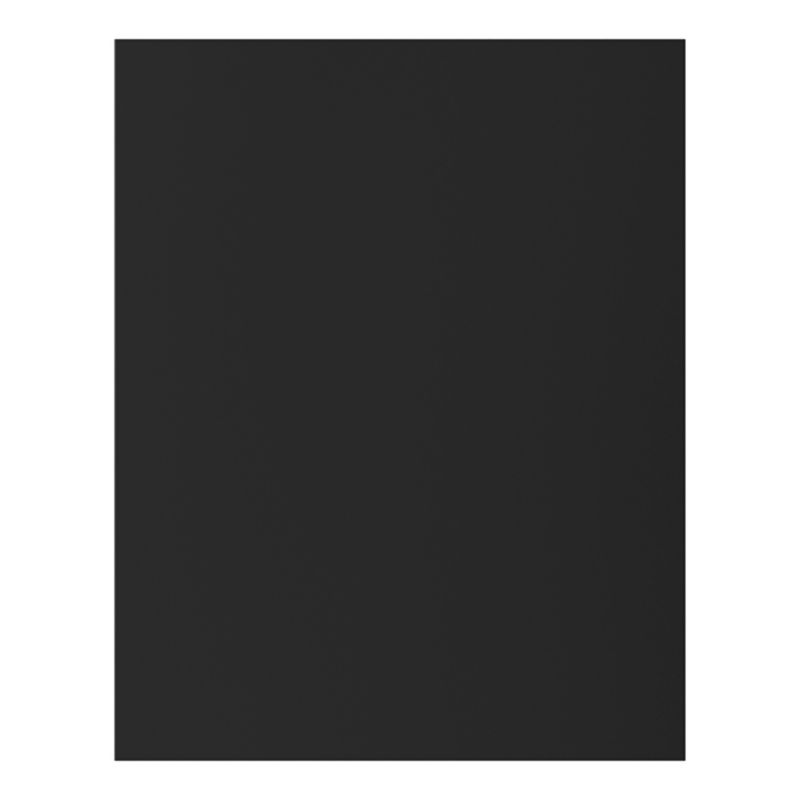 Udskiftningspanel til underskab GoodHome Stevia 57 x 72 cm mat-sort venstre