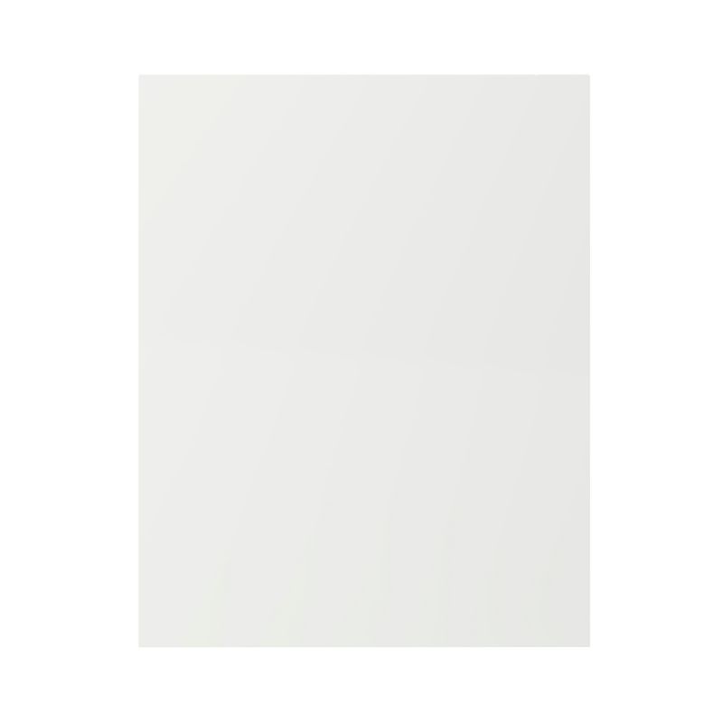 Udskiftningpanel til underskab GoodHome Stevia / Garcinia 57 x 72 cm hvid højglans venstre