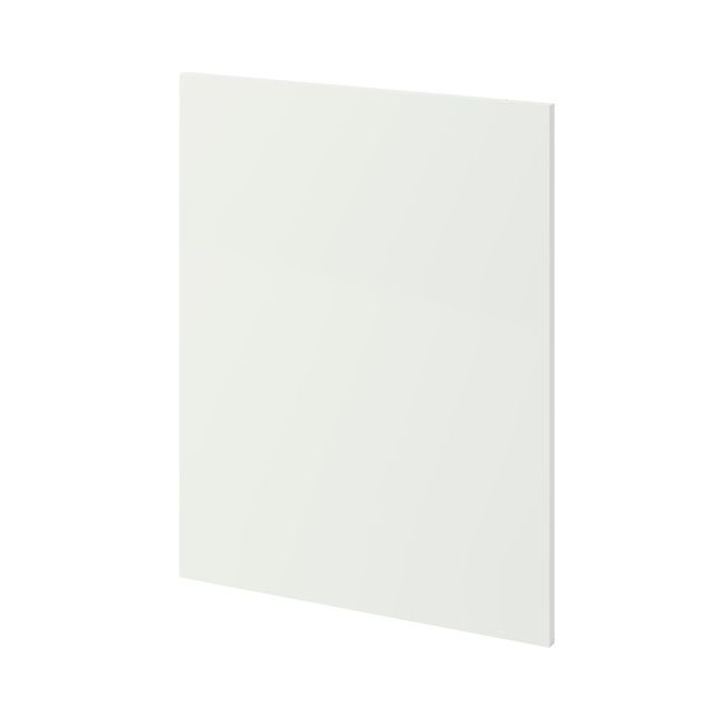 Udskiftningspanel til underskab GoodHome Stevia / Garcinia 57 x 72 cm hvid højglans højre