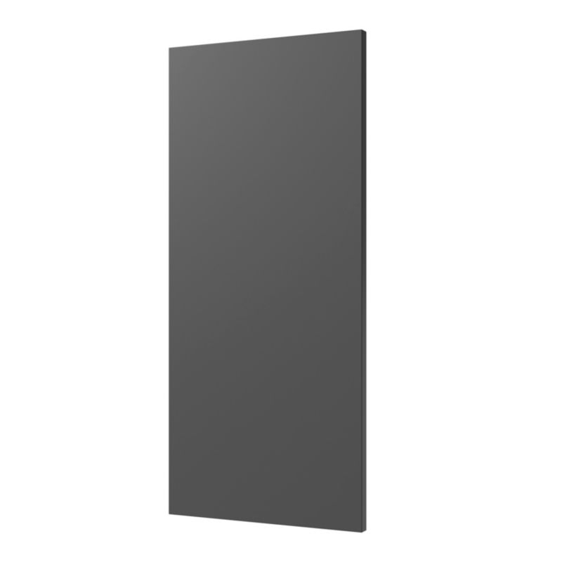 Udskiftningspanel til vægskab GoodHome Stevia 32 x 72 cm mat antracit