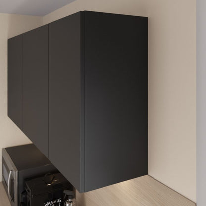 Udskiftningspanel til vægskab GoodHome Stevia 32 x 72 cm mat antracit