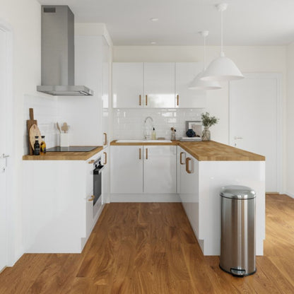 Udskiftningspanel til vægskab GoodHome Stevia / Garcinia 32 x 72 cm hvid højglans