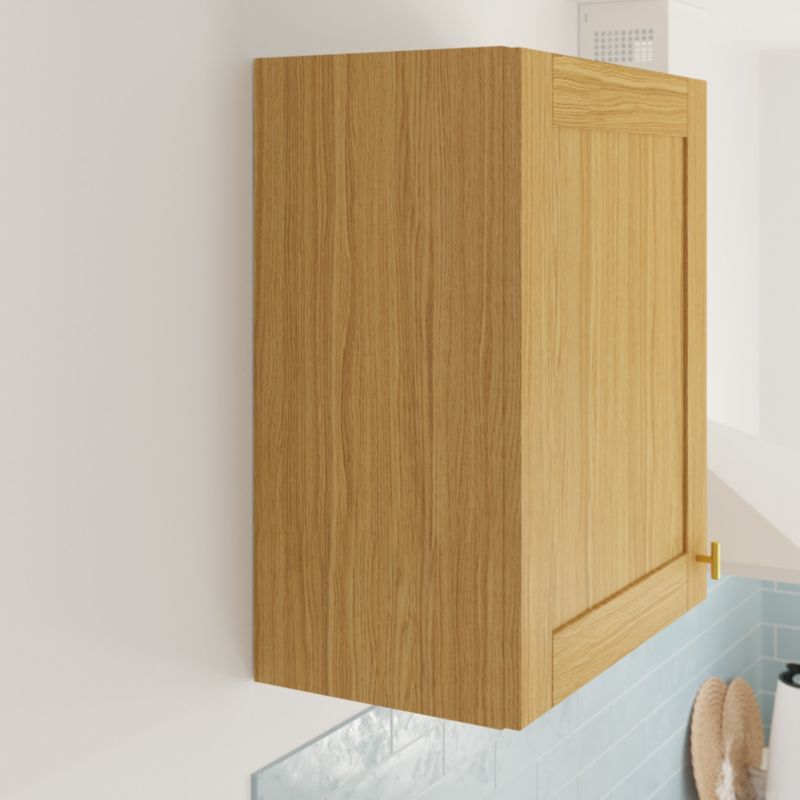 Udskiftningpanel til vægskab GoodHome Verbena 32 x 72 cm i naturlig egetræ