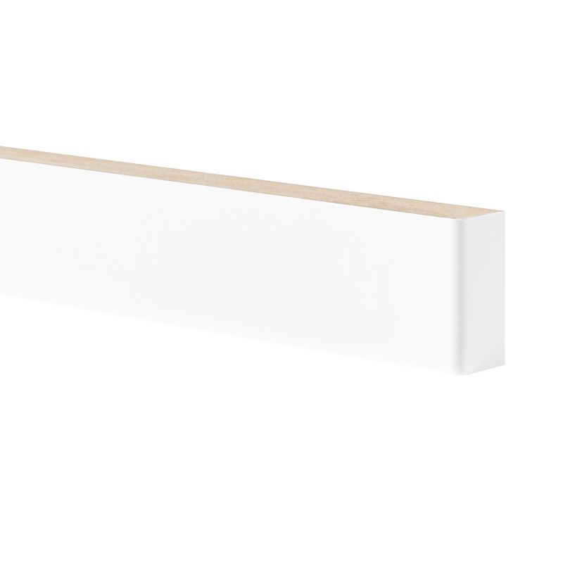 GoodHome Balsamita fyldningspanel 60 x 5,8 cm mat hvid