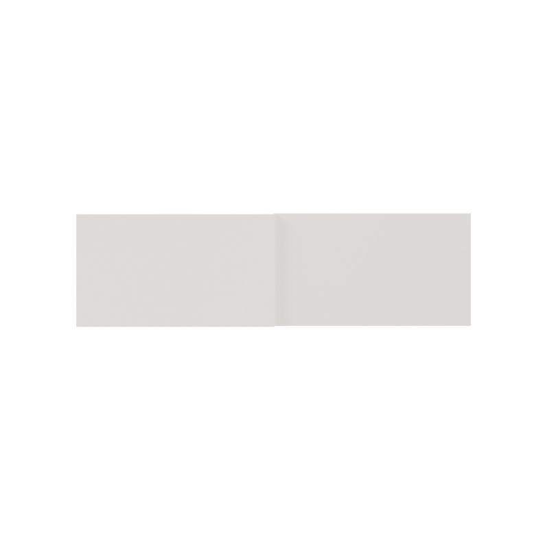 GoodHome Atomia skydedørspaneler 225 x 100 cm hvide 4 stk.