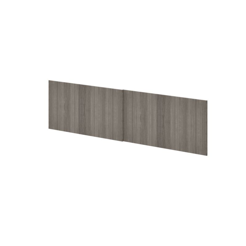 GoodHome Atomia skydedørspaneler 225 x 100 cm grå eg 4 stk.