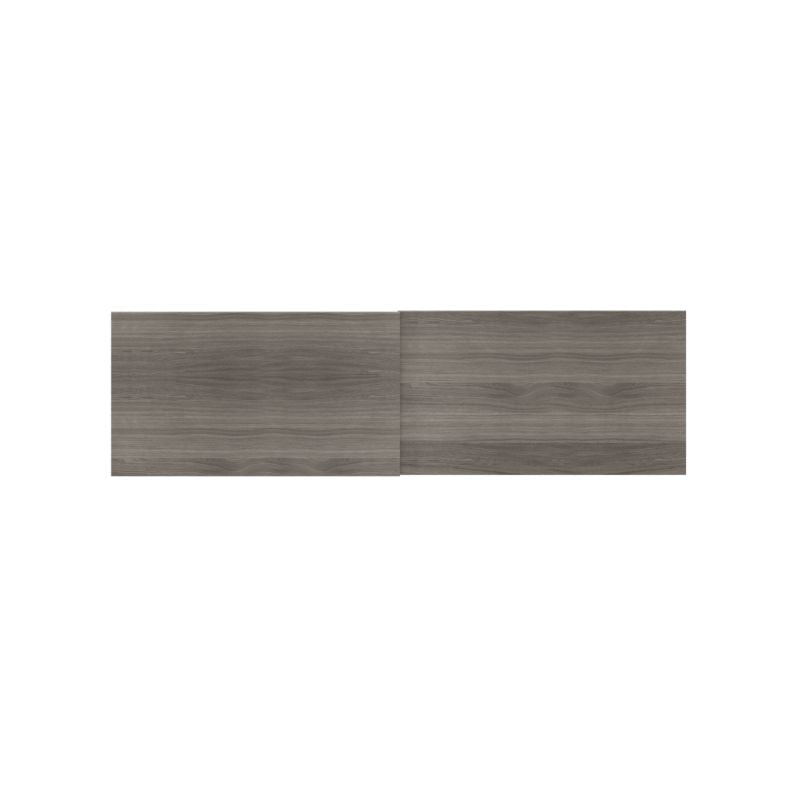 GoodHome Atomia skydedørspaneler 225 x 100 cm grå eg 4 stk.