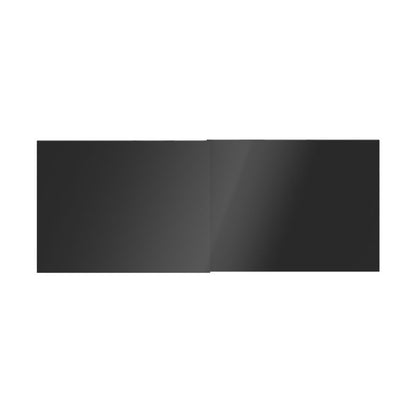GoodHome Atomia skydedørspaneler 225 x 75 cm antracit højglans 4 stk.