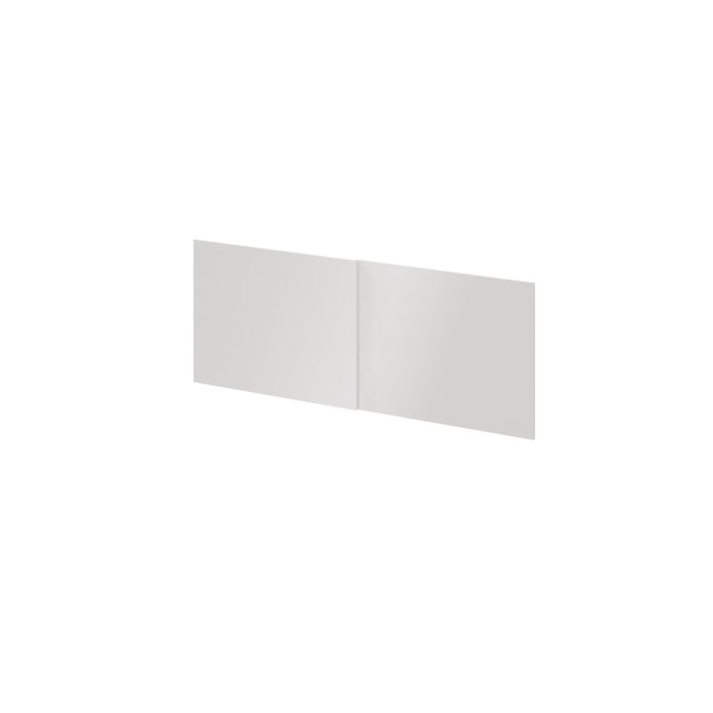 GoodHome Atomia skydedørspaneler 225 x 75 cm hvid højglans 4 stk.