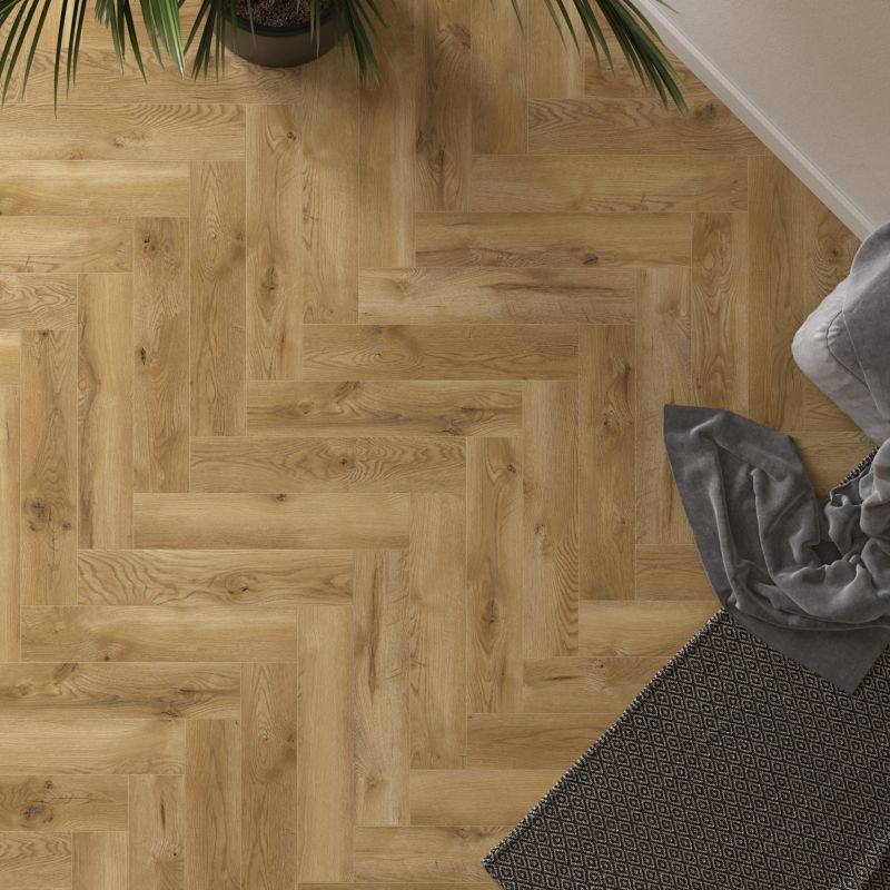 Laminatgulv Almagro 64,3x13,1 cm Brun 1,179 m²