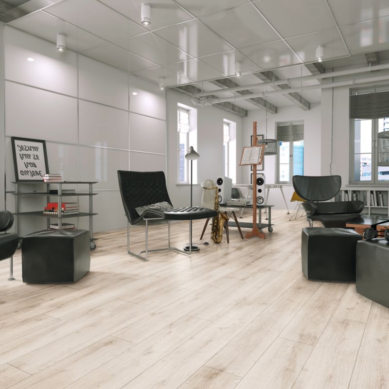 Laminatgulv Dąb Calgary 138x19,3 cm Mat 2,397 m²