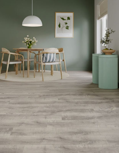 Laminatgulv Beaminster 128,8x19,5 cm Grå 2,26 m²