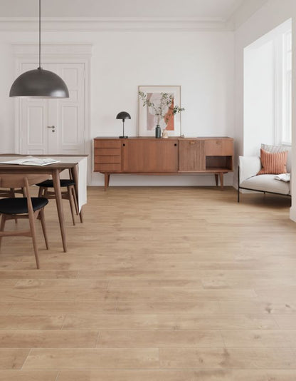 Laminatgulv Blyton 126,1x24,4 cm Natur Eg 2,462 m²