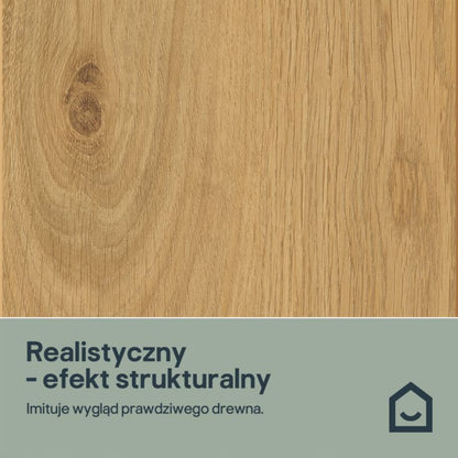 Laminatgulv Bramston 126,1x19,2 cm Natur Eg 2,179 m²