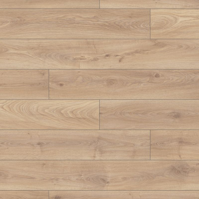Laminatgulv Calne 128,8x19,5 cm Lysebrun 2,26 m²