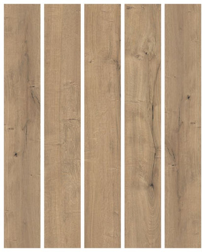 Laminatgulv Cinderford 1288x195 mm Brun Mat 2,26 m²