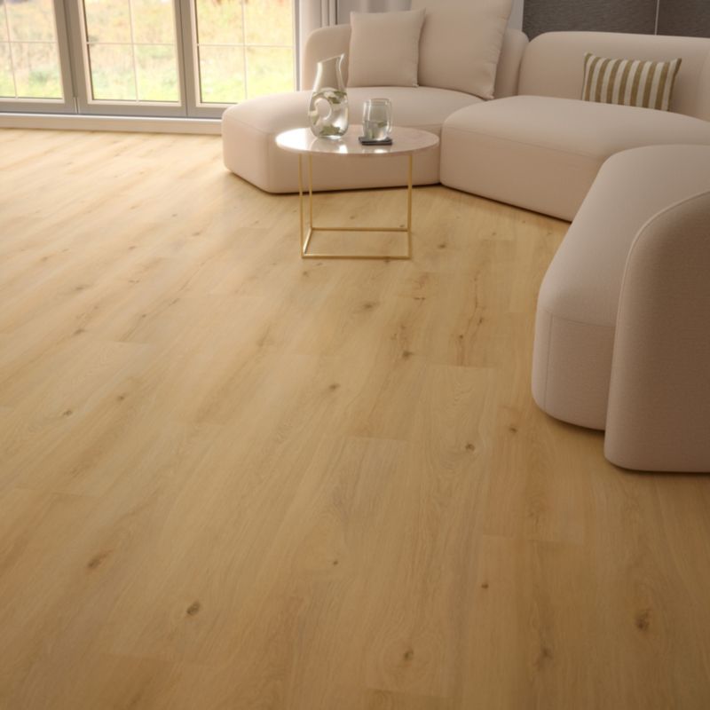 Laminatgulv Claycross AC4 2,22 m² Lys Brun