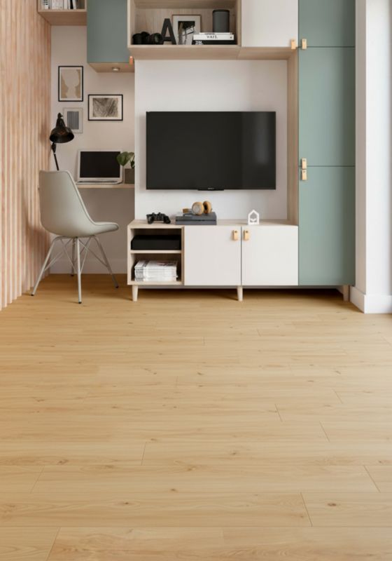 Laminatgulv Claycross AC4 2,22 m² Lys Brun