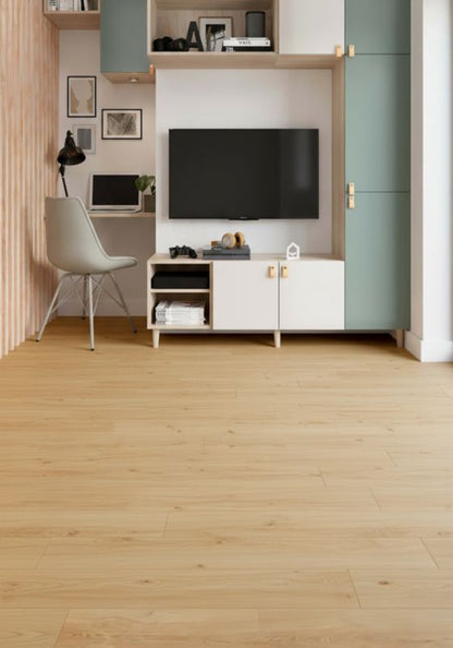 Laminatgulv Claycross AC4 2,22 m² Lys Brun