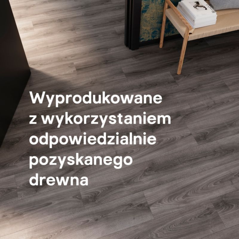 GoodHome laminatgulvpaneler Dąb Cleobury AC5 brun 1,69 m²