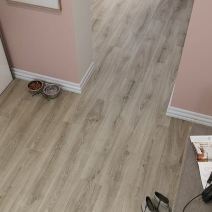 GoodHome laminatgulvpaneler Dąb Cleobury AC5 grå 1,69 m²