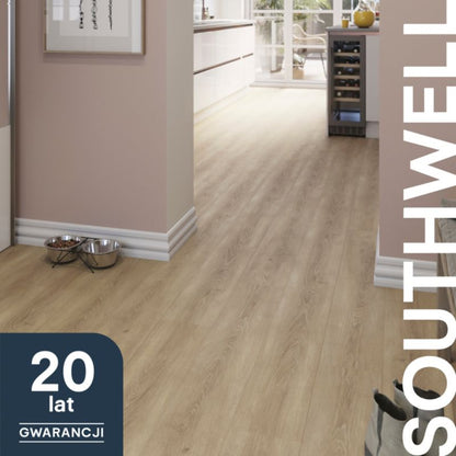 GoodHome laminatgulvpaneler Southwell naturlig mat eg AC5 1,59 m²
