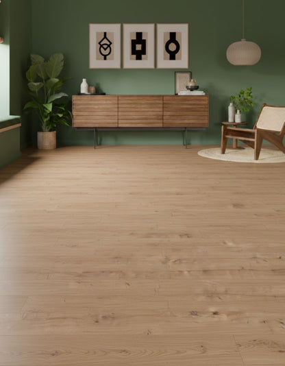 Laminatgulv Didsbury AC4 Brun 128,5x19,2 cm 2,47 m²