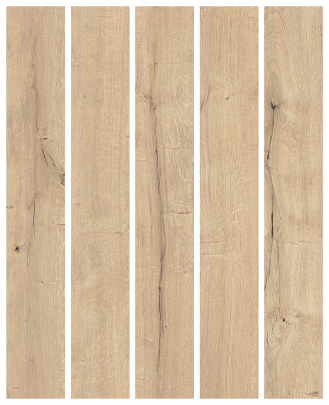 Laminatgulv Dinnington AC5 128,8x19,5 cm Beige 2,26 m²