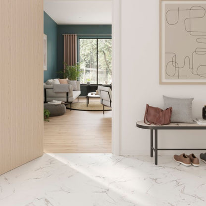 Laminatgulv Elegance AC4 Hvid 129,2x32,7 cm 2,535 m²
